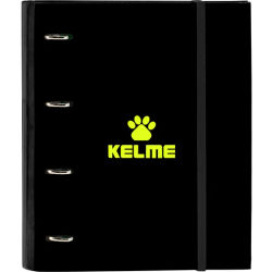 SAFTA CARPETA 4 ANILLAS 35MM CON RECAMBIO KELME "JUNGLE" - Carpeta Anillas Licencia Oficial - Diseño Exclusivo - Ideal para Uso Diario - Material Duradero - Compatible con Hojas A4
