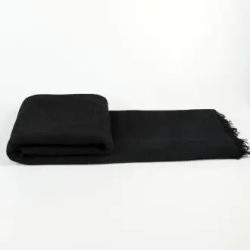 NEW & Almeritex 2000 Colcha Multiusos Sofa, Manta Foulard, Plaid para Cama, Cubresofa Cubrecama Negro