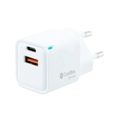 CoolBox Cargador USB 20W con tecnología GaN