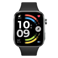 Xiaomi - Smartwatch Redmi Watch 6 NFC negro obsidiana pantalla AMOLED 2.07 pulgadas batería 12 días resistente al agua 5 ATM