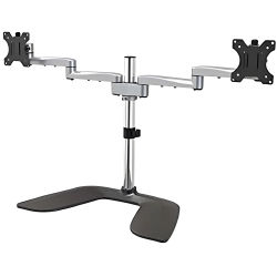Startech.com brazo de soporte vesa articulado para 2 monitores de hasta 32 pulgadas - de acero y aluminio,5 años