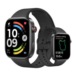 XIAOMI Redmi Watch 6, smartwatch Hombre y Mujer, 24 días, Negro | Pantalla 2,07", monitor de corazón, sueño y estrés, 150+ deportes, GPS, 5 ATM, Android e iOS
