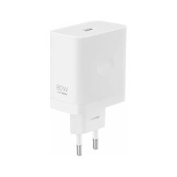 Cargador - Original realme SUPERVOOC Adaptador de alimentación EU Cargador 80W | 120W, Carga rapida, Cargador portatil para movil, sin cable de carga
