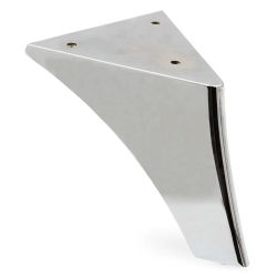 PATA ZAMAK FAMILY H100 CROMO - Herrajes para Muebles