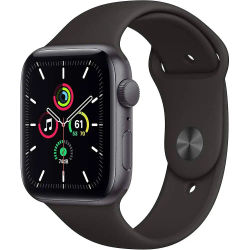 SMARTWATCH - Apple Watch SE 3 GPS+Cellular Caja Aluminio Color Medianoche 44 mm, Correa Deportiva Color Medianoche(M/L).