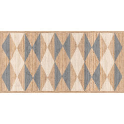 VINILIKO, Alfombra de vinilo Hamza, estilo textura impresa