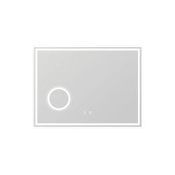 Espejo de baño LED + Bluetooth + espejo de aumento + regulable