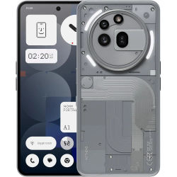 Teléfono - Nothing Phone (3a) Pro, smartphone Android 5G con eSIM, 12GB+256GB, cámara periscópica de 50 MP con estabilización óptica (OIS), Snapdragon® 7s Gen 3, zoom ultra de 60x, carga rápida de 50