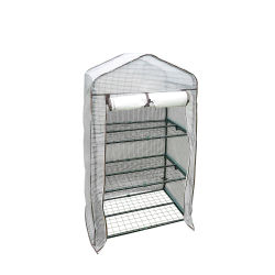 SANCO STORE - PAPILLON Invernadero de Jardin Portatil PVC3 Niveles 125 cm. Cultivo de plantas, esquejes, semilleros, etc.