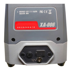 Máquina clave CNC portátil XA-006, aplicación multifunción, Control inteligente de datos, molde fijo, compatible con función Bluetooth