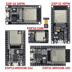 Placa de desarrollo ESP32, WiFi + Bluetooth, consumo de energía ultrabajo, doble núcleo, ESP-32, ESP-32S, ESP32-CAM, CH9102X