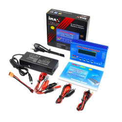 Cargador de batería iMAX B6 80W 6A Lipo NiMh Li-ion Ni-Cd Digital RC Balance cargador Lipro descargador + adaptador de 15V 6A