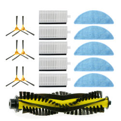 Cepillo Lateral + filtro + fregona + cepillo de rodillo para NEATSVOR X500/X600 Tesvor T8 M1 S6 Kit
