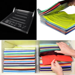 Carpeta organizadora de ropa para armario, divisores de documentos para camisetas, sistema de organización creativo para el hogar, 20 unidades
