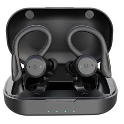 Auriculares Bluetooth impermeables para natación con 20 horas de duración de batería, estilo de doble uso, auriculares deportivos inalámbricos TWS Ipx7, auriculares estéreo.
