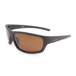 Gafas de Sol Polarizadas de Diseño de Marca para Hombre 2026, Gafas de Sol Deportivas Rectangulares Marrones con Lentes para Ciclismo, Protección UV400
