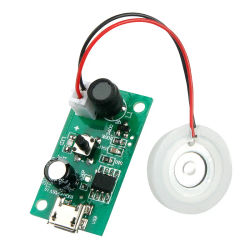 ELOOLE 16MM 20MM 1,5-3W generador de niebla ultrasónica atomizador transductor atomizador placa de película accesorios humidificador junta de goma
