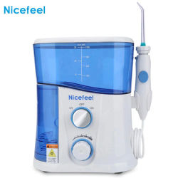 Nicefeel-Irrigador Dental Bucal FC188 para SPA, Esterilización UV, Chorro de agua, Blanqueador Dental, Puntas de Chorro con 7 boquillas para Familia,