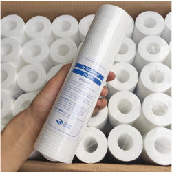 2016 Real nuevo filtro de polipropileno de sedimentos de agua para el hogar 10 "1 micras Pp cartucho de reemplazo de agua envío gratis 3 unids/lote