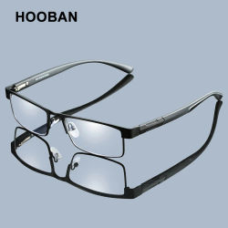 Gafas de Lectura de Acero Inoxidable de Alta Calidad para Hombre y Mujer, Gafas de Presbicia Modernas, Gafas para Hipermetropía, Protección Anti Luz Azul