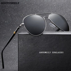 Gafas de sol de lujo para hombre, gafas de sol para conducir, para hombre y mujer, de marca, de diseñador, vintage, negras, estilo piloto.