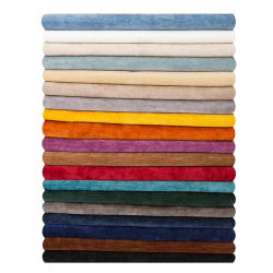 Tela de tapicería de chenilla duradera de microfibra para muebles, cortinas, fundas de sofá, accesorios de decoración del hogar