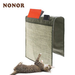 NONOR-rascador para gatos, alfombrilla de Sisal, juguete para afilar las uñas, Protector de muebles para sofá, cuidado de garras