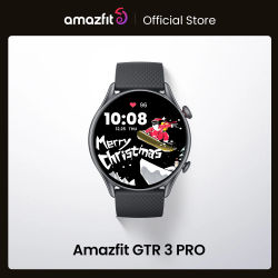 Amazfit GTR 3 Pro GTR3 Pro GTR-3 Pro 46mm Smartwatch Pantalla AMOLED Aplicación Zepp OS Reloj con duración de batería de 12 días Más de 150 modos deportivos