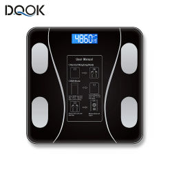 Báscula de grasa corporal, báscula Digital inalámbrica inteligente para baño, analizador de composición corporal con aplicación para teléfono inteligente, compatible con Bluetooth
