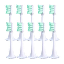Cabezales de repuesto para cepillo de dientes eléctrico Xiaomi Mijia T300/T500, protección de boquillas DuPont suaves, 4/10 unids/set