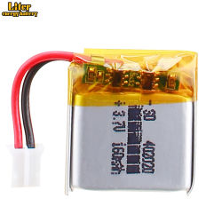 Batería recargable de 3,7 V, 160mAh, 402020 para MP3, MP4, móvil, bluetooth, GPS, juguete, bolígrafo de lectura, altavoz, batería Lipo de iones de litio