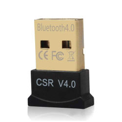 CSR4.0 Mini USB Bluetooth adaptador inalámbrico Dongles receptor inalámbrico adaptador Bluetooth para Windows ratón teclado auriculares