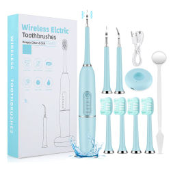 Raspador Dental eléctrico sónico, eliminador de sarro Dental Oral, limpiador de manchas de placa,