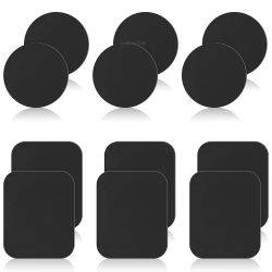 Soporte magnético para teléfono móvil, adhesivo de Metal para escritorio, soporte Universal para placa de teléfono móvil, soporte de montaje para coche