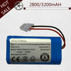 Batería recargable Chuwi de alta calidad, 14,8 V, 2800mAh/3200mAH, para ILIFE ecovacs A4S, V7s, A6,