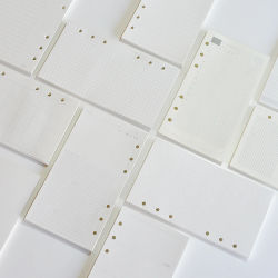 Planificador de papel de impresión sin madera A5 A6 A7, páginas interiores para Filofax, cuaderno de oficina creativo, relleno en espiral, carpeta de papeles, página interior