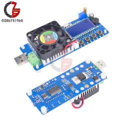 Probador de carga electrónica ajustable 4A/5A 25W/35W, voltímetro USB Digital LED, amperímetro, capacidad de batería, Monitor Detector de fuente de alimentación