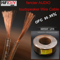 Altavoces HIFIDIY LIVE Cable de altavoz Cable de línea de Audio DIY HIFI Fancier OFC cobre puro sin oxígeno 200 300 400 600Core