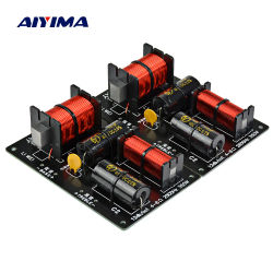 AIYIMA, 2 uds., 350W, 2 vías, placa de Audio cruzada, Tweeter, altavoz de graves, divisor de frecuencia, 2 unidades para 4-8Ohm, filtro de altavoz DIY 2800HZ