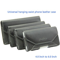 Gran oferta, funda para teléfono con tarjetero y moneda de lona de doble capa a la moda, riñonera para teléfono móvil de 4,0/4,7/5,0/5,5/6,0 pulgadas