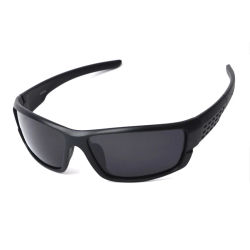 TAGION gafas de sol polarizadas de plástico negro para hombre, gafas de sol para deportes al aire libre, gafas de sol para pescar y ciclismo, gafas de diseñador para hombre UV400