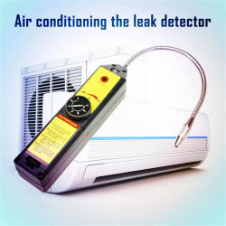 Detector de fugas Freon CFC HFC Gas halógeno refrigerante Monitor de aire acondicionado R22a R134a medidor de Gas refrigeración automática