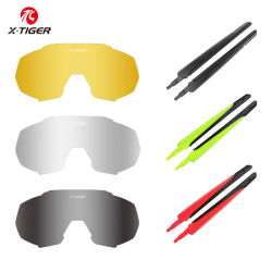 X-TIGER JPC accesorios para gafas de ciclismo lentes fotocromáticos gafas de sol para bicicleta pies lentes polarizadas lentes de repuesto marco para miopía
