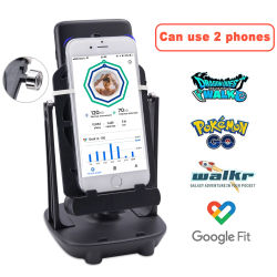 Lefon-agitador oscilante para caminar para teléfono, soporte móvil, podómetro, cepillo paso a paso para teléfono Pokemon Go, contador de Wiggler para Iphone