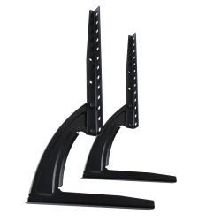 HILLPORT Pedestal Universal para soporte de TV de sobremesa para televisores LCD/LED/Plasma de 26-65 pulgadas, patas de soporte para TV para soporte de Monitor de pantalla DZ77