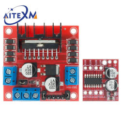 Módulo de controlador de Motor CC L298N, Motor paso a paso L298N, Robot de coche inteligente, placa de pruebas Peltier, controlador de Motor CC L298 de alta potencia para Arduino