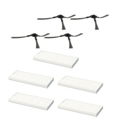 Robot aspirador cepillo lateral de filtro HEPA para Vileda VR ONE repuestos de aspiradora robótica accesorios de repuesto