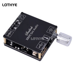 MINI amplificador de potencia Digital de Audio inalámbrico Bluetooth 5,0 50Wx2, placa estéreo, amplificador Bluetooth, aplicación USB de 3,5 MM C50L