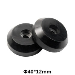 Kit de reparación de pies de gabinete de altavoz de DJ de 4 piezas accesorios de plástico TW Subwoofer bajo para sonido de woofer de cine en casa