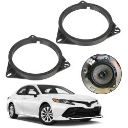 Adaptador Universal de arandela de bocina de coche, soporte de 6,5 pulgadas, espaciadores de altavoz, alfombrilla, soporte, accesorios para automóvil para NISSAN TOYOTA BYD